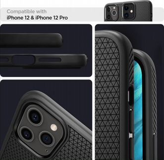 Чехол Spigen для iPhone 12 и Pro