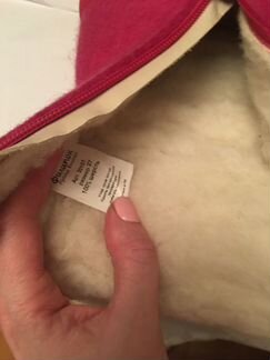 Детские валенки, размер 27, натуральный мех