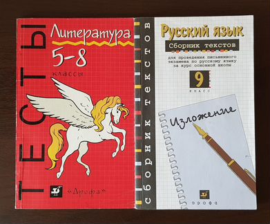 Пособия по рус.языку и лит-ре 5-9 кл