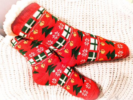 Носки новогодние