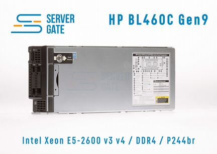 Сервер HP BL460C G9 2SFF 2x E5-2650v3 128 GB