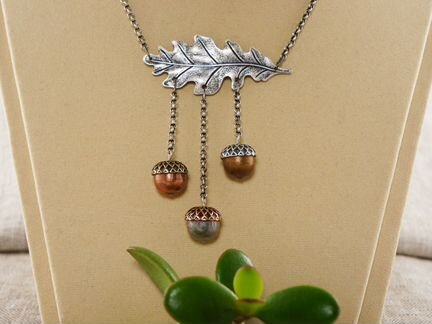 Колье Сказка про желудь