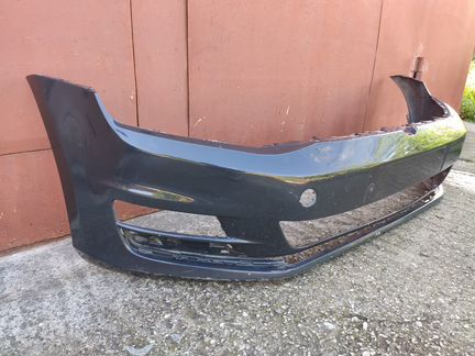 Бампер Volkswagen Golf 7 передний серый оригинал