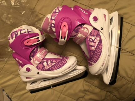 Новые раздвижные коньки 34-37