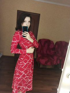 Красивое платье, красное платье, платье