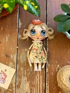 Уникальная кукла ручной работы