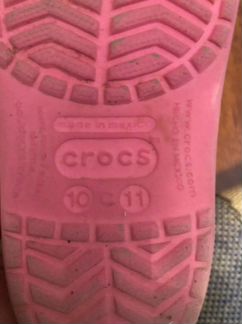 Обувь crocs для девочек 26