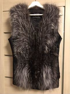 Жилетка из чернобурки