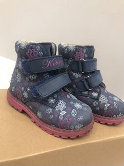 Ботинки котофей демисезонные для девочки 22 размер