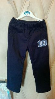 Брюки с флисом глория джинс р. 92