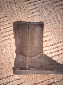 Угги 31 размер б/у цвет шоколадный