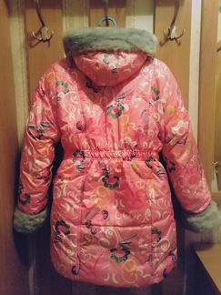 Куртка новая зимняя для девочки 12-13 лет