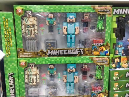 Майнкрафт набор из 5 персонажей