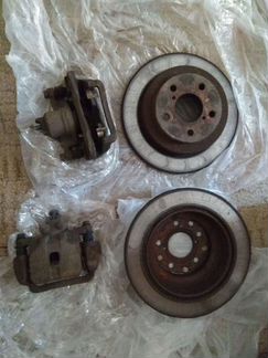 Тормоза задние на subaru impreza gd