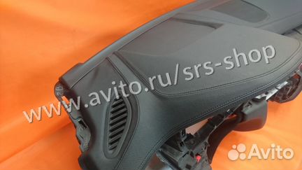 Торпеда кожаная бмв Х6 Ф16