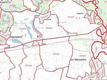 Село георгиевка самарская область карта