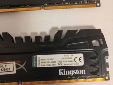 Kingston HyperX Beast 2x4GB (8гб) 1866мгц DDR3