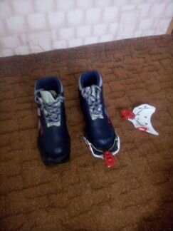 Лыжные ботинки vega botas с креплениями