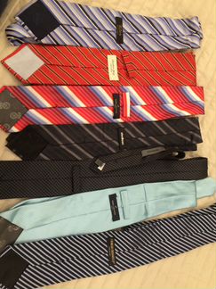 Брендовые галстуки.100 шёлк. Куплены в Германии, в