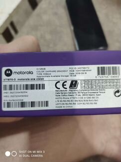 Телефон motorola one vision(xt1970-3)