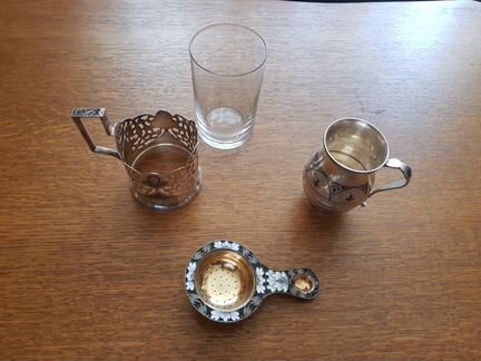Серебро для чаепития