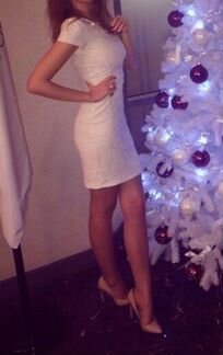 Белое Платье Zara новое