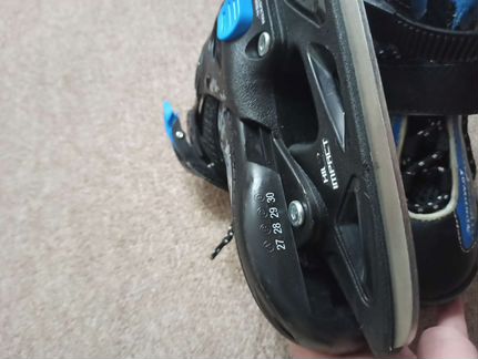 Коньки детские раздвижные 30