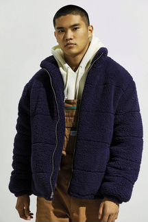 Флиска Urban Outfitters Cozy Sherpa Puffer Jacket