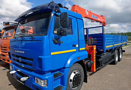 Камаз 65117-48 с кму Канглим 1256
