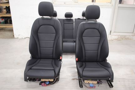 Салон Mercedes C W205 (Комплект сидений)