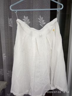 Костюм жен, летний 50 р-р, молочный цвет