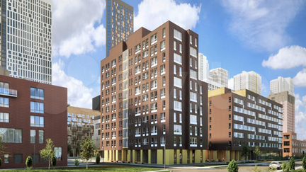 2-к квартира, 65 м², 41/51 эт.