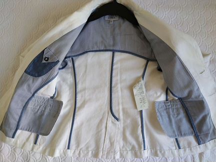 Пиджак Armani Junior хлопок-лен, 10л, 142 см