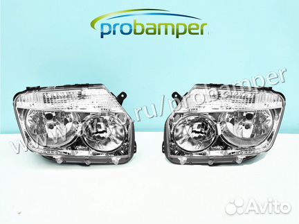 Фара Renault Duster (10-г) + черные