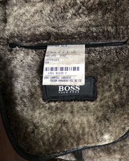Дубленка мужская hugo boss
