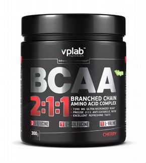 Bcaa vplab комплекс аминокислот вишня 200гр