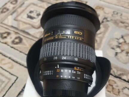 Объектив af nikon 18-35 3.5-4.5 D