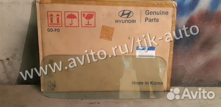 Стекло кузова заднее левое hyundai mighty HD65/72