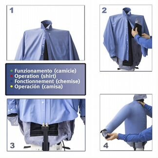 Профессиональный гладильный манекен eolo SA-14