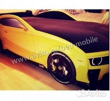 Кровать машина Комаро Трансформер exclusive