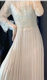 Комбинированное платье zara