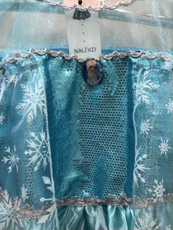 Новое платье Эльзы на 6-7 лет