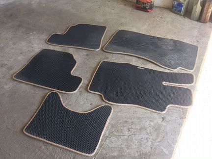Ковры EVA на Mercedes S221Long