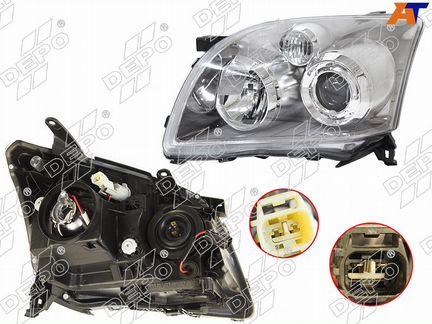 Фара toyota avensis LH под электрокорректор