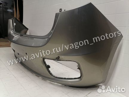 Бампер задний Kia Ceed 2 Рестайлинг хэтчбек