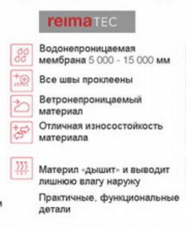 Зимняя куртка reima Tec