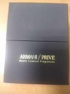 Пустая коробка armani
