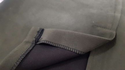 Юбка-карандаш, искусственная замша