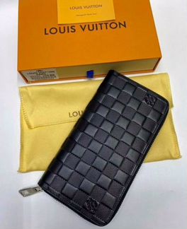 Кошелек мужской кожаный Луи Витон louise vuitton