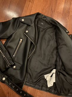 Кожаная куртка Zara
